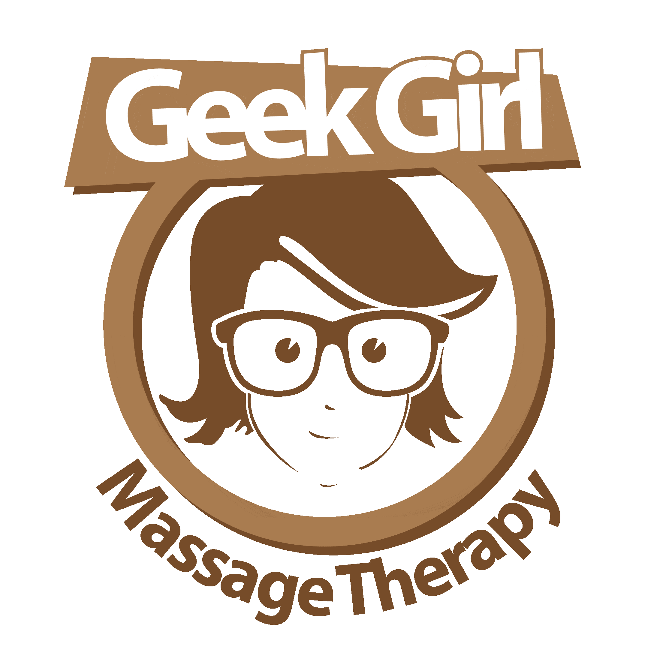 Geek Girl Massage Therapy FULL LOGO
